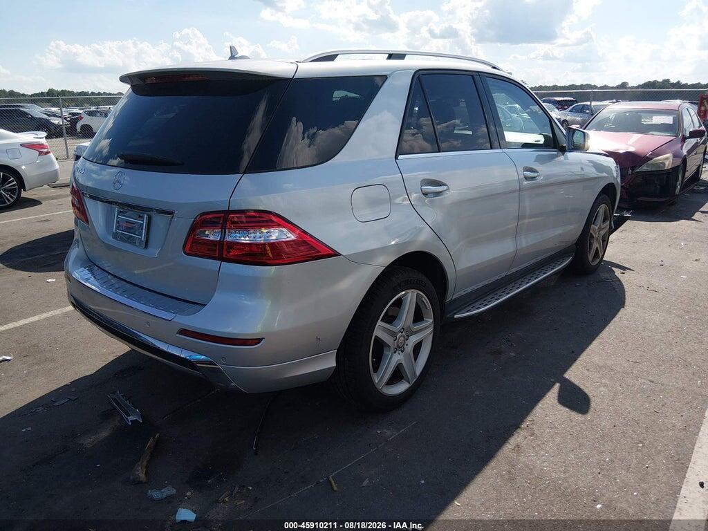 4JGDA5JB4EA281423 2014 MERCEDES-BENZ ML 350 photo no. 4