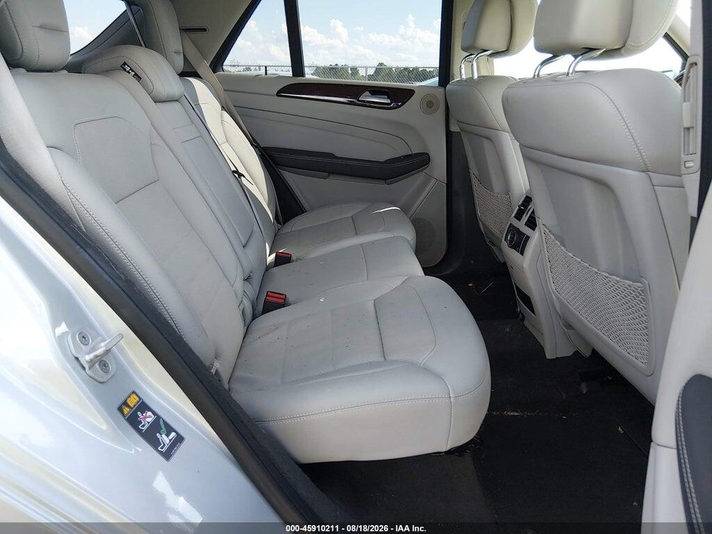 4JGDA5JB4EA281423 2014 MERCEDES-BENZ ML 350 photo no. 8