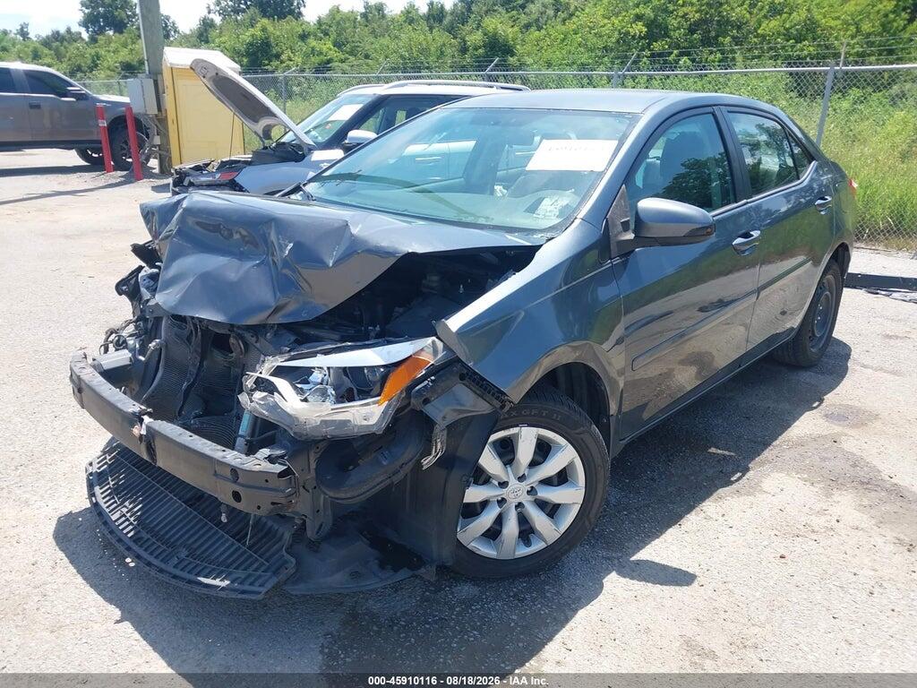 2T1BURHEXEC022876 2014 TOYOTA COROLLA photo no. 2