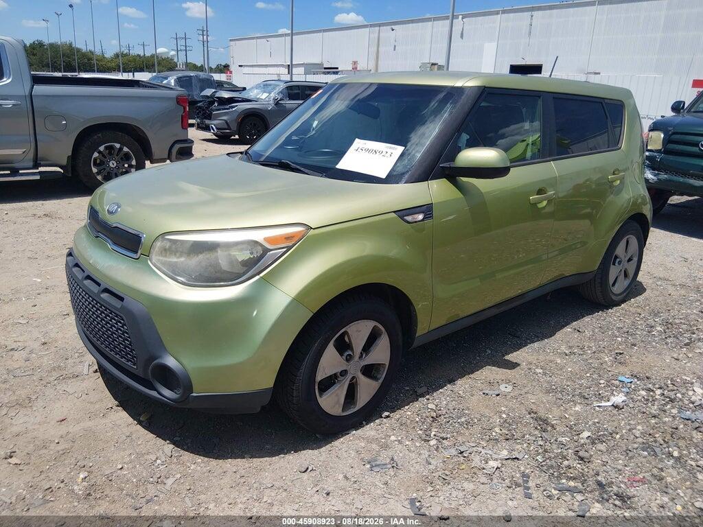 KNDJN2A28E7044117 2014 KIA SOUL photo no. 2