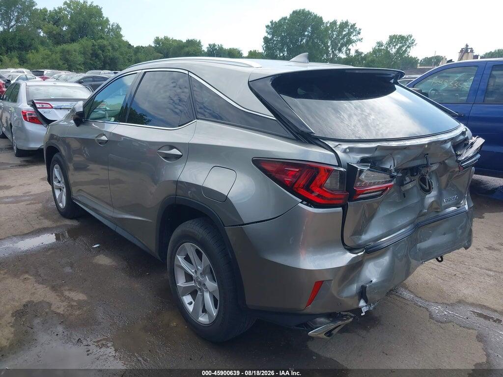 2T2BZMCA6HC125530 2017 LEXUS RX 350 photo no. 3