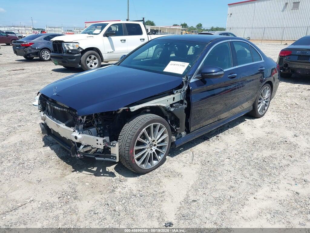 55SWF4JB0HU224879 2017 MERCEDES-BENZ C 300 photo no. 2