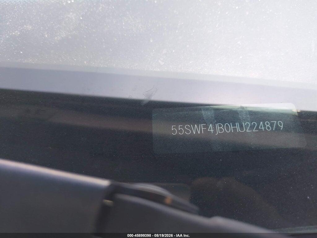 55SWF4JB0HU224879 2017 MERCEDES-BENZ C 300 photo no. 9