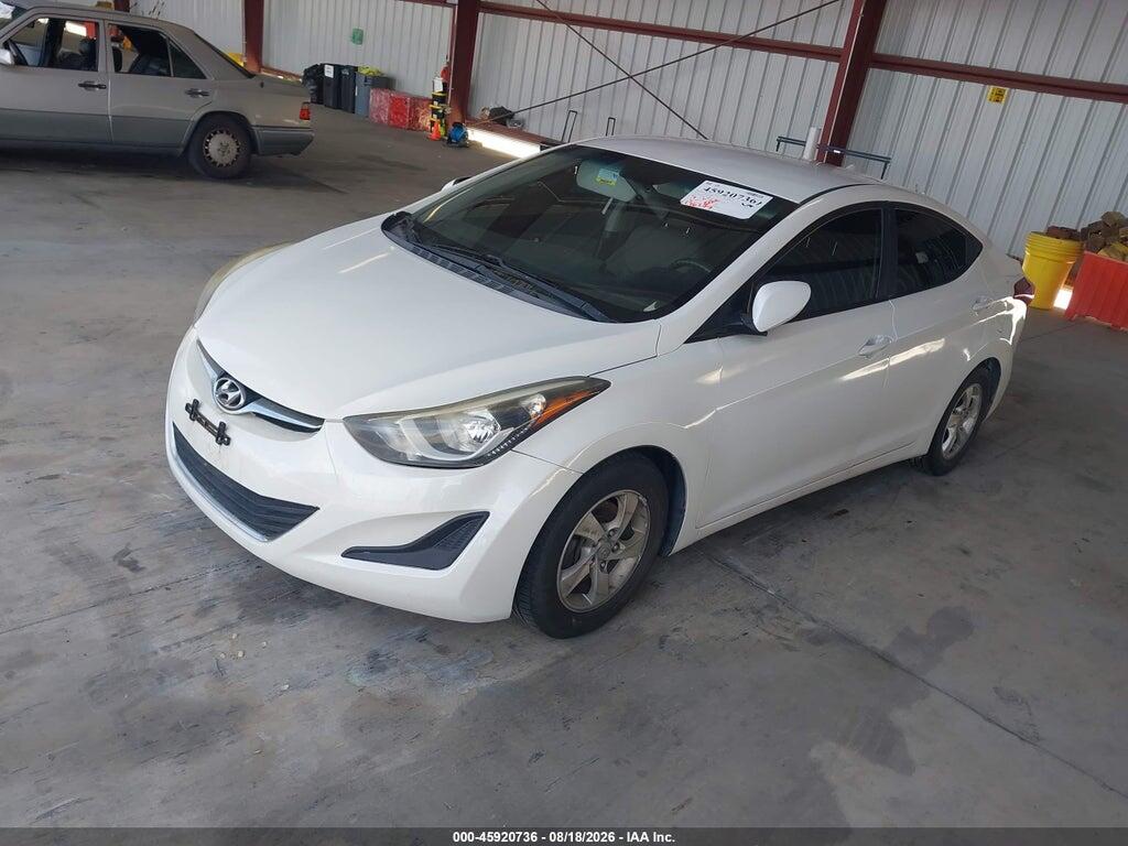 5NPDH4AE9FH547808 2015 HYUNDAI ELANTRA photo no. 2