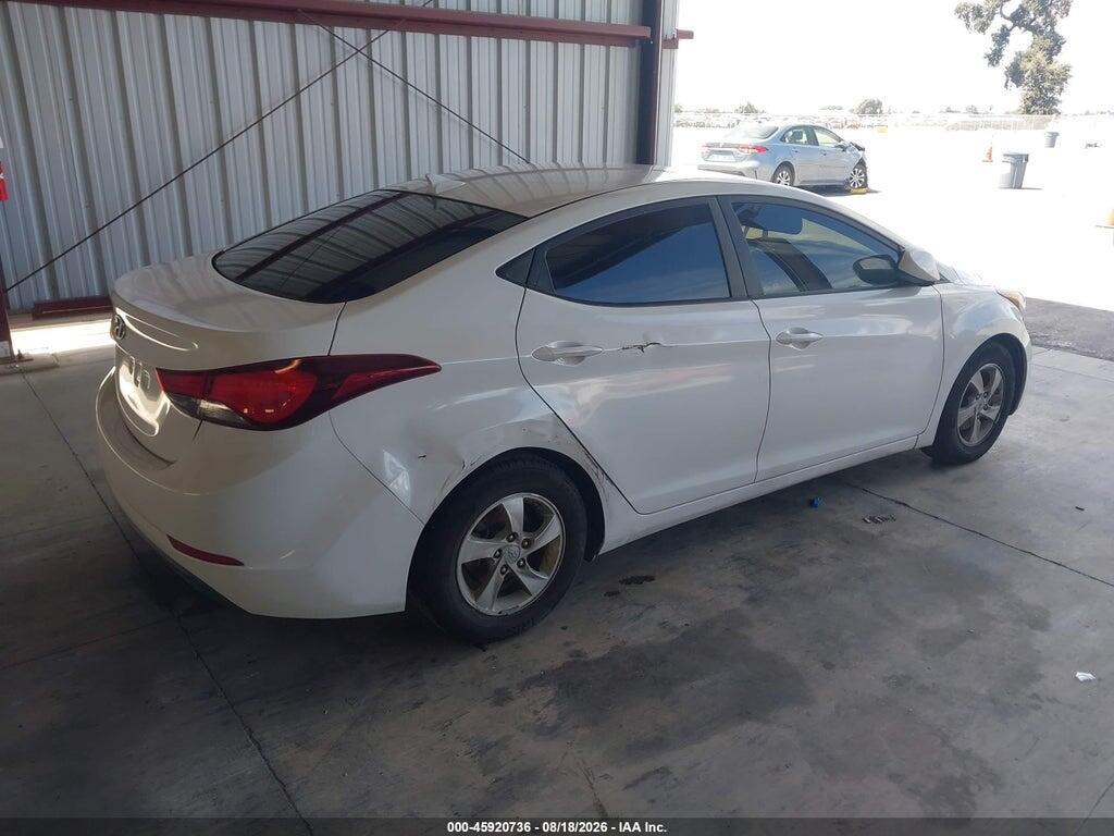 5NPDH4AE9FH547808 2015 HYUNDAI ELANTRA photo no. 4