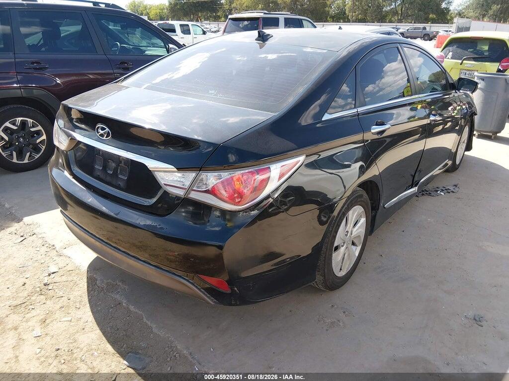 KMHEC4A43FA133999 2015 HYUNDAI SONATA HYBRID photo no. 4
