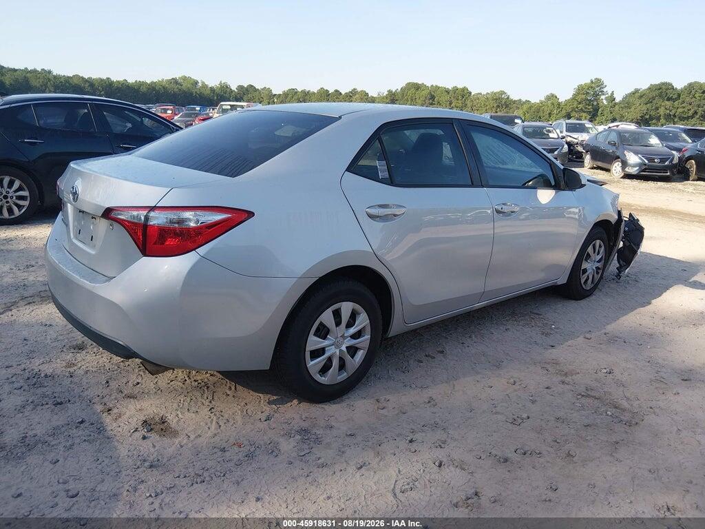 2T1BURHE9FC313175 2015 TOYOTA COROLLA photo no. 4