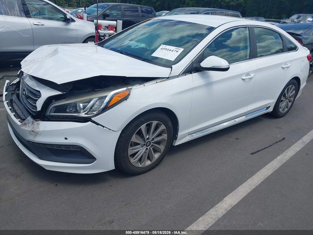 5NPE34AF5FH083847 2015 HYUNDAI SONATA photo no. 2