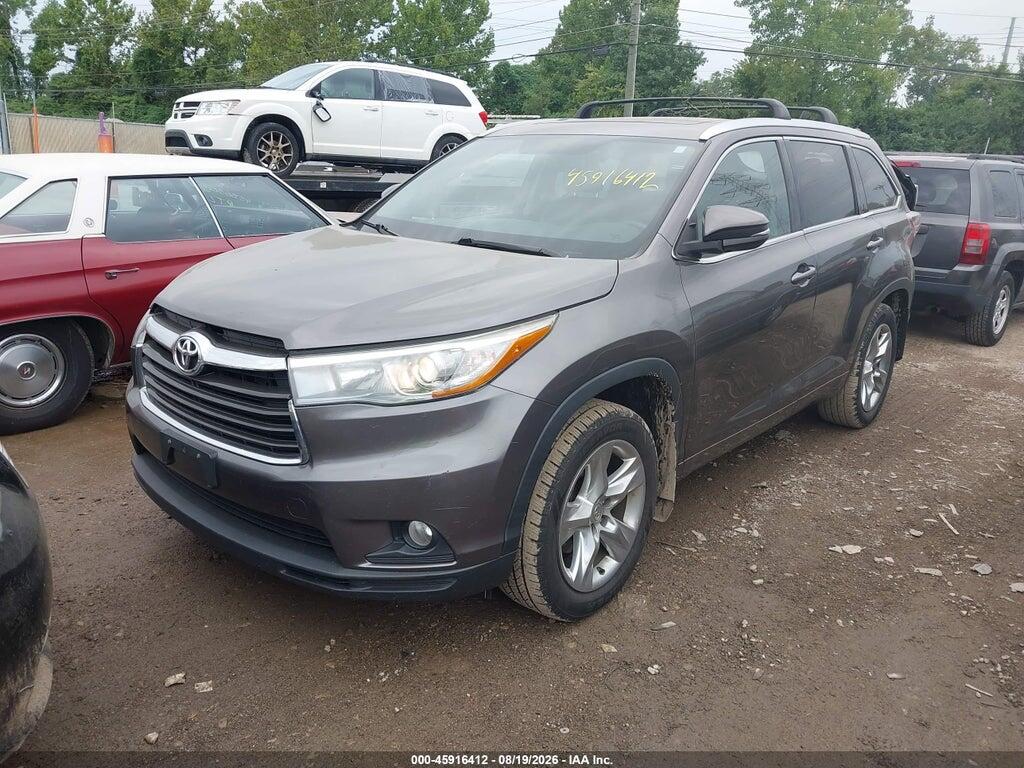 5TDDKRFH1FS166143 2015 TOYOTA HIGHLANDER photo no. 2