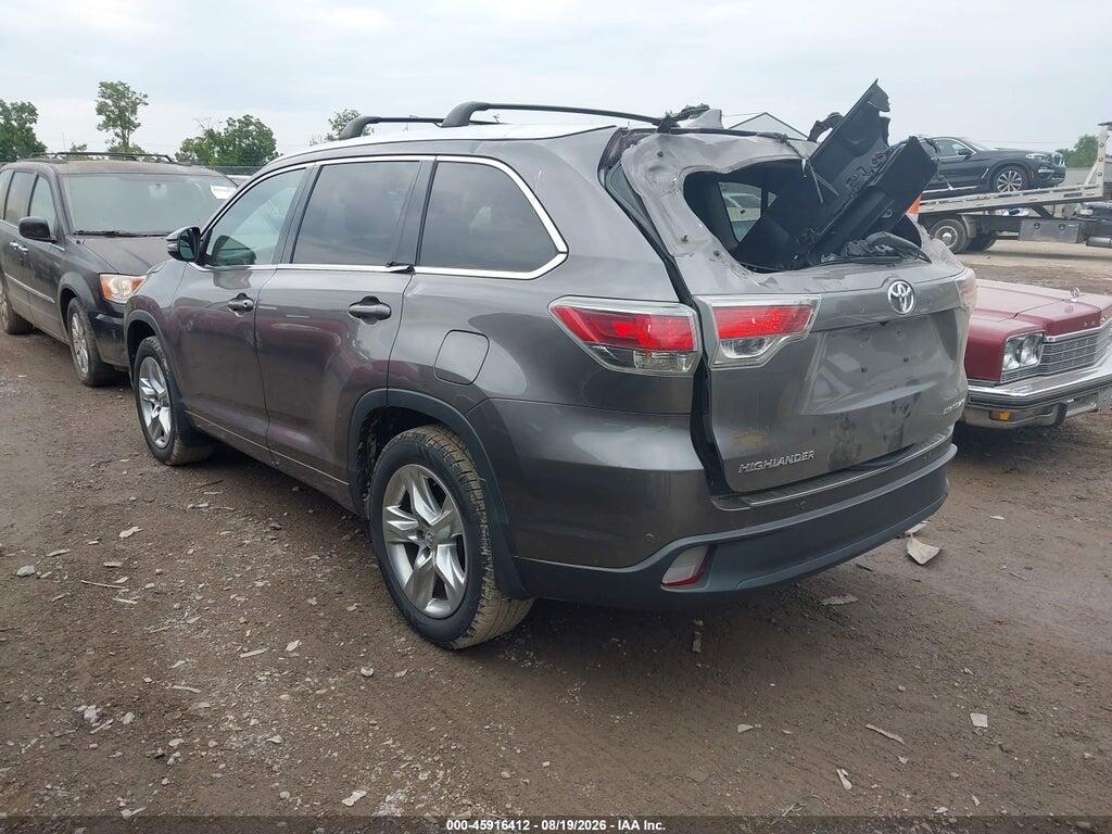5TDDKRFH1FS166143 2015 TOYOTA HIGHLANDER photo no. 3