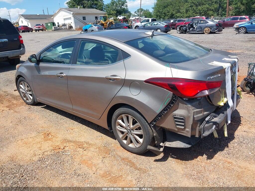 5NPDH4AE0FH633153 2015 HYUNDAI ELANTRA photo no. 3