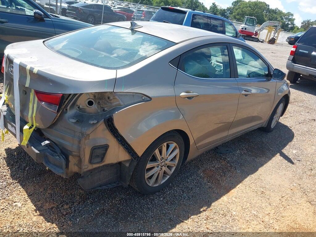 5NPDH4AE0FH633153 2015 HYUNDAI ELANTRA photo no. 4