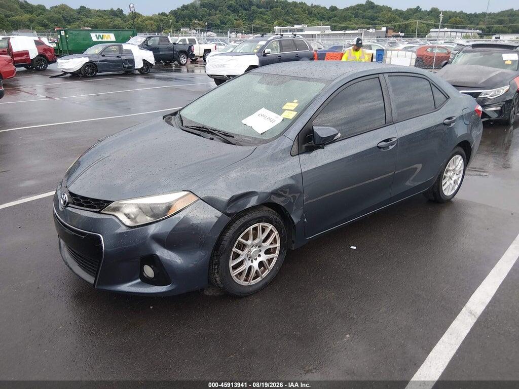 2T1BURHE8FC438510 2015 TOYOTA COROLLA photo no. 2