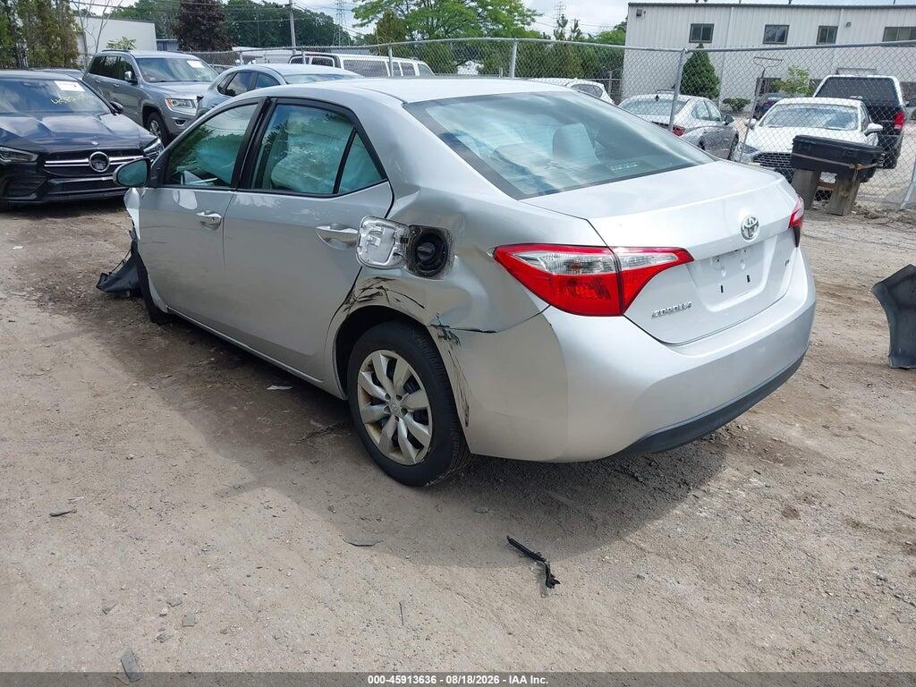 2T1BURHE0FC376262 2015 TOYOTA COROLLA photo no. 3