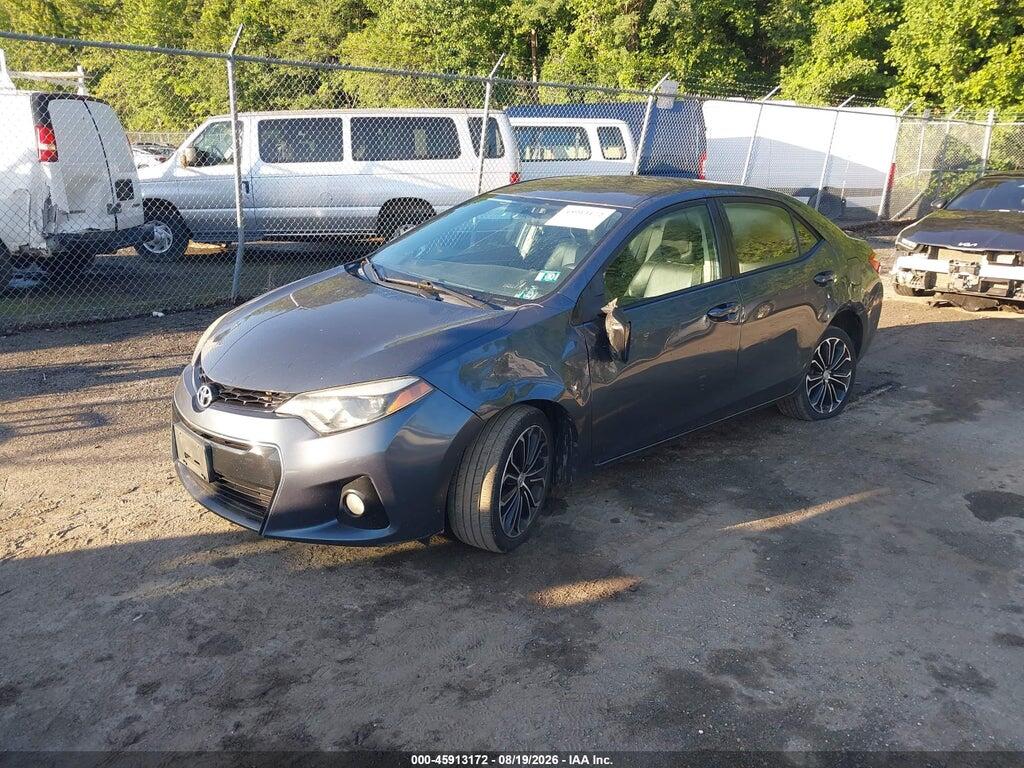 2T1BURHE6FC256370 2015 TOYOTA COROLLA photo no. 2