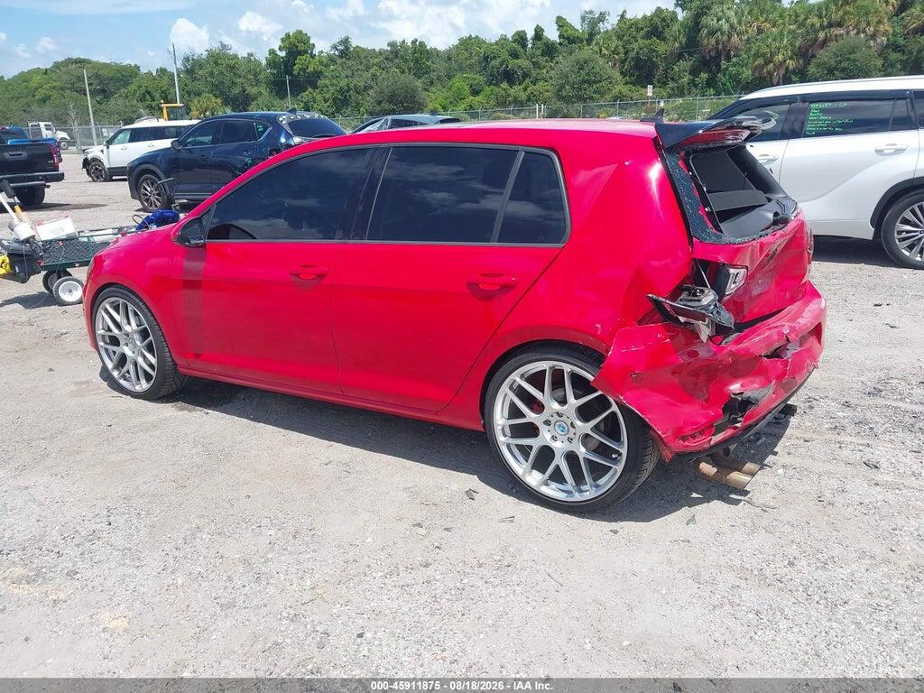 3VW217AU1FM014119 2015 VOLKSWAGEN GOLF photo no. 3
