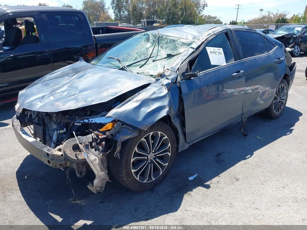 5YFBURHEXGP427655 2016 TOYOTA COROLLA photo no. 2