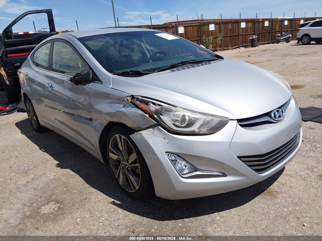 5NPDH4AE2EH470990 2014 HYUNDAI ELANTRA photo no. 1