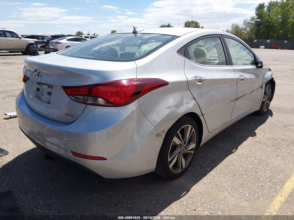 5NPDH4AE2EH470990 2014 HYUNDAI ELANTRA photo no. 4