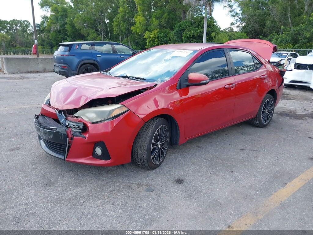2T1BURHE4EC096486 2014 TOYOTA COROLLA photo no. 2