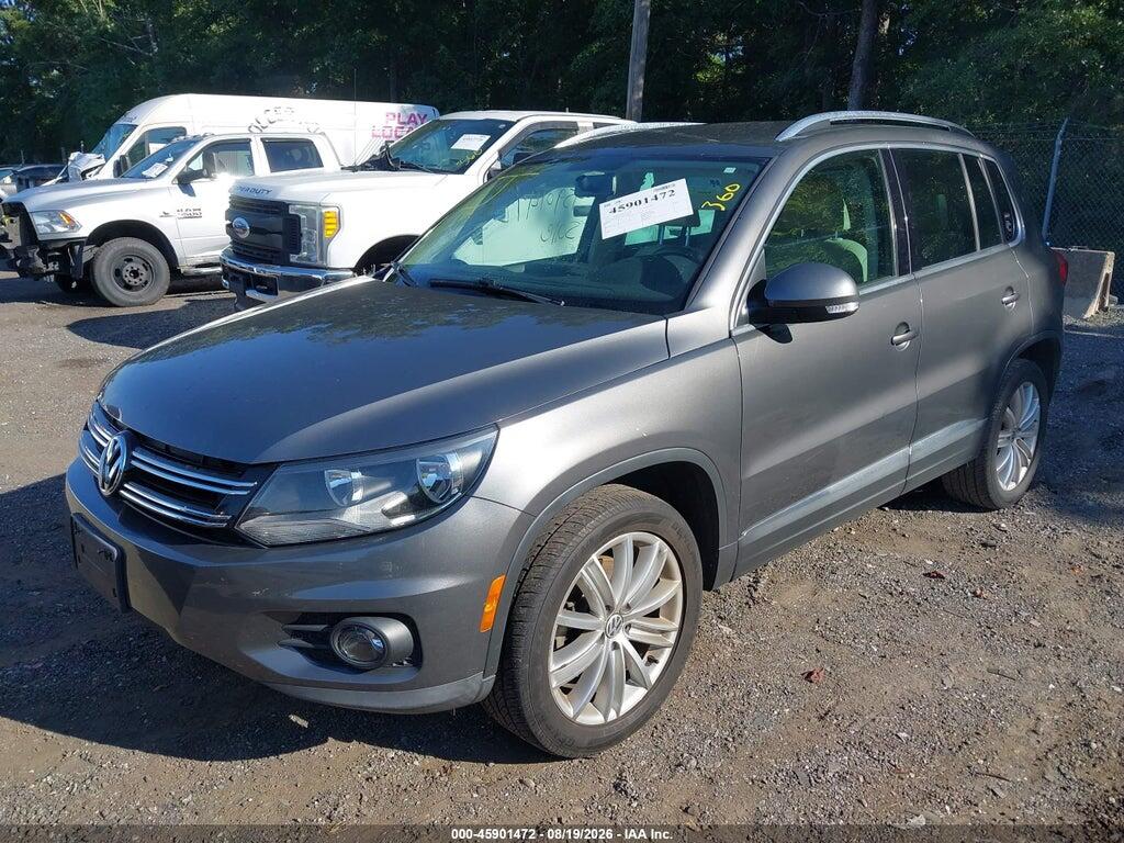 WVGAV3AX5EW518835 2014 VOLKSWAGEN TIGUAN photo no. 2