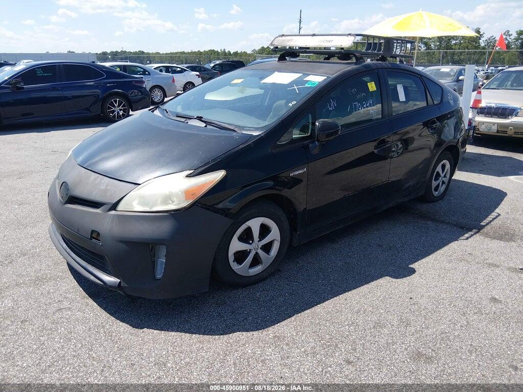 JTDKN3DU4E1756084 2014 TOYOTA PRIUS photo no. 2