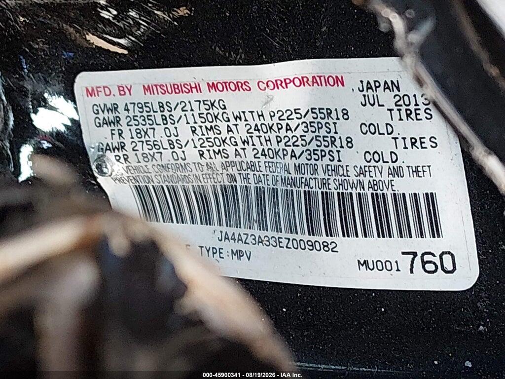 JA4AZ3A33B2009082 2014 MITSUBISHI OUTLANDER photo no. 9