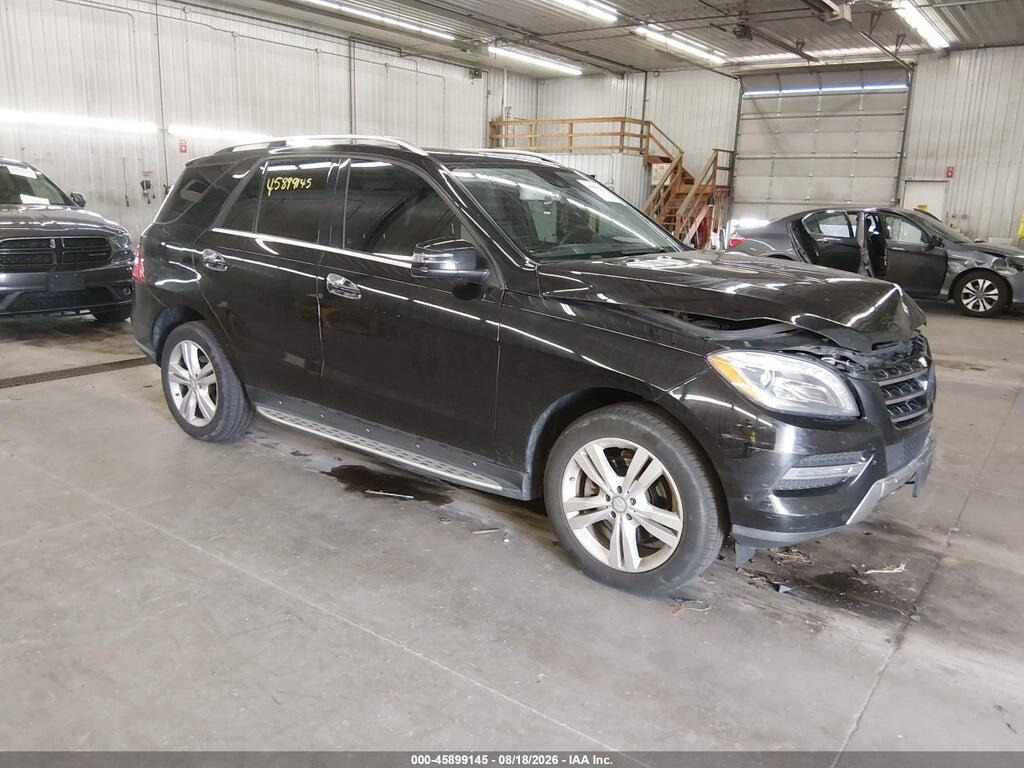 4JGDA5HB1EA356214 2014 MERCEDES-BENZ ML 350 photo no. 1