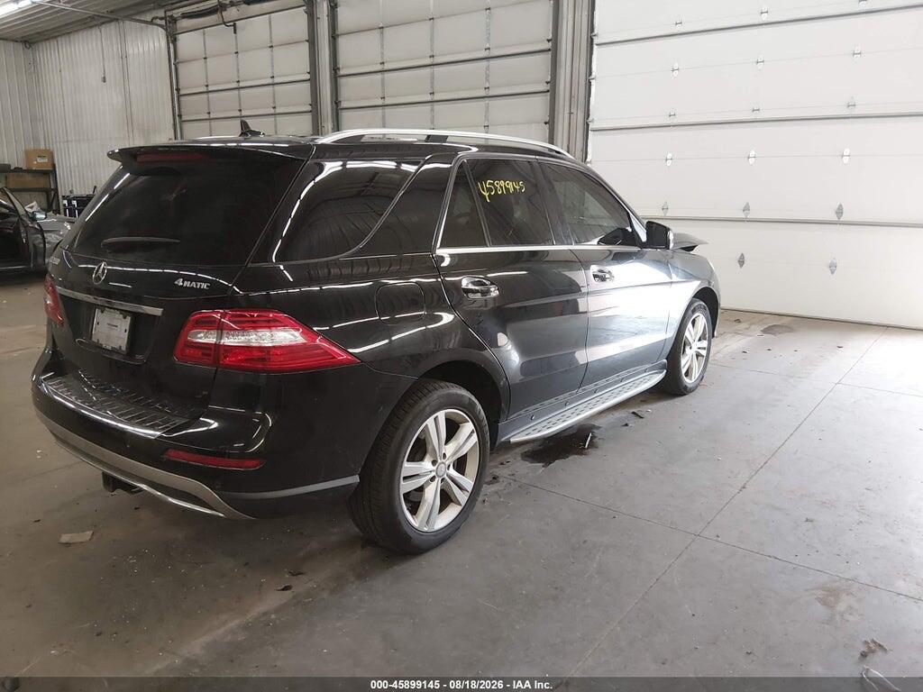 4JGDA5HB1EA356214 2014 MERCEDES-BENZ ML 350 photo no. 4
