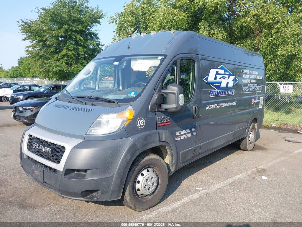3C6TRVDG6KE516985 2019 RAM PROMASTER 2500 photo no. 2