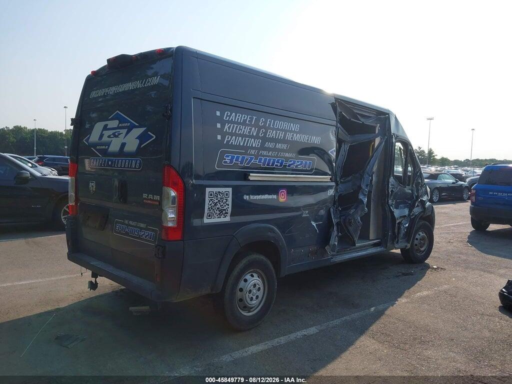 3C6TRVDG6KE516985 2019 RAM PROMASTER 2500 photo no. 4