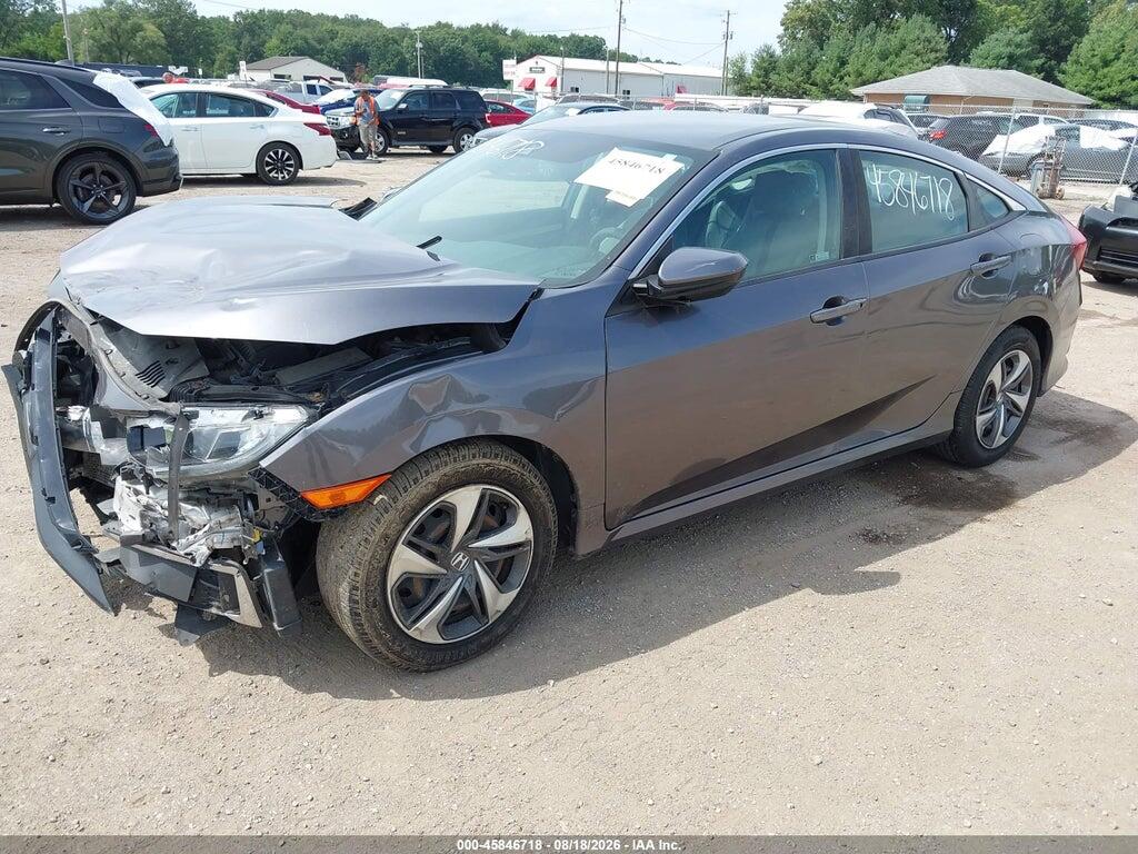 2HGFC2F60KH603801 2019 HONDA CIVIC photo no. 2