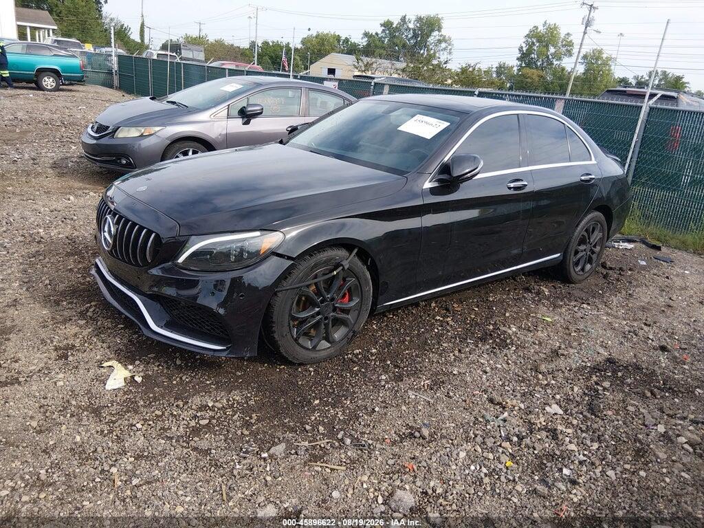 55SWF4KB0HU219616 2017 MERCEDES-BENZ C 300 photo no. 2