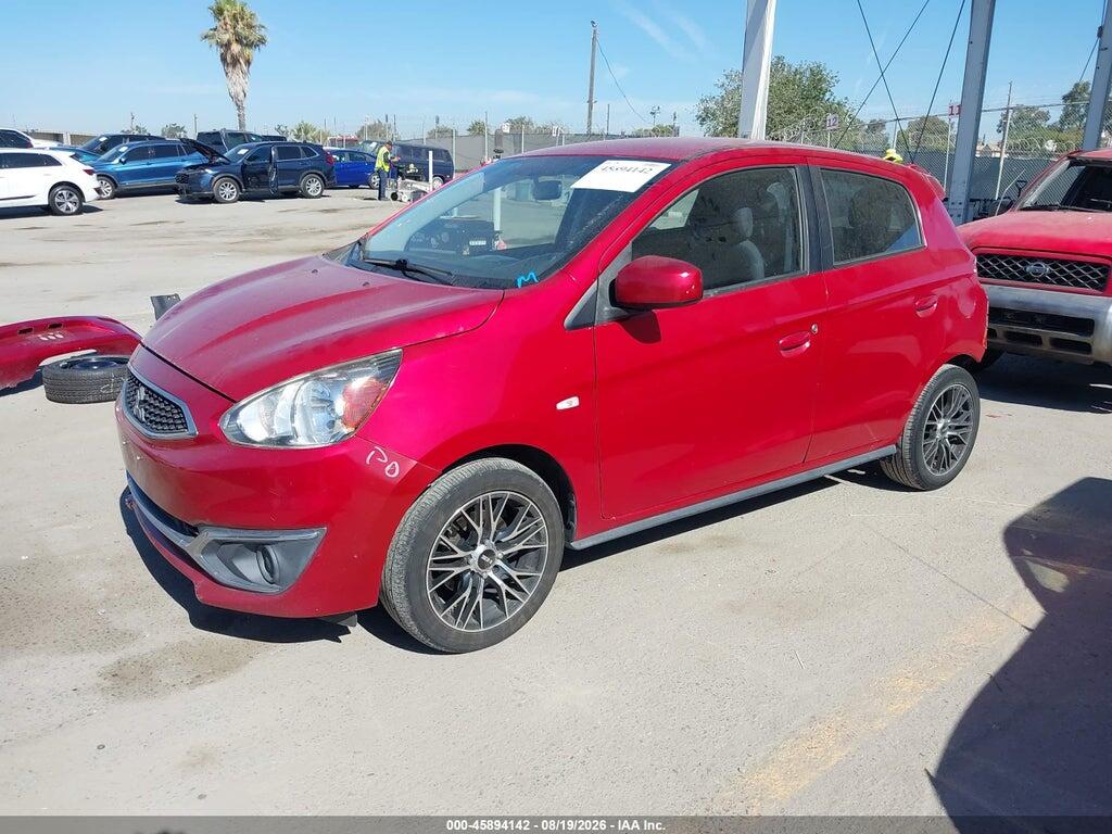 ML32A3HJ4HH003214 2017 MITSUBISHI MIRAGE photo no. 2
