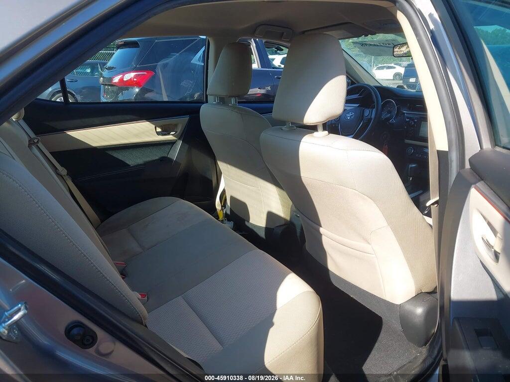 2T1BURHE0FC386483 2015 TOYOTA COROLLA photo no. 8