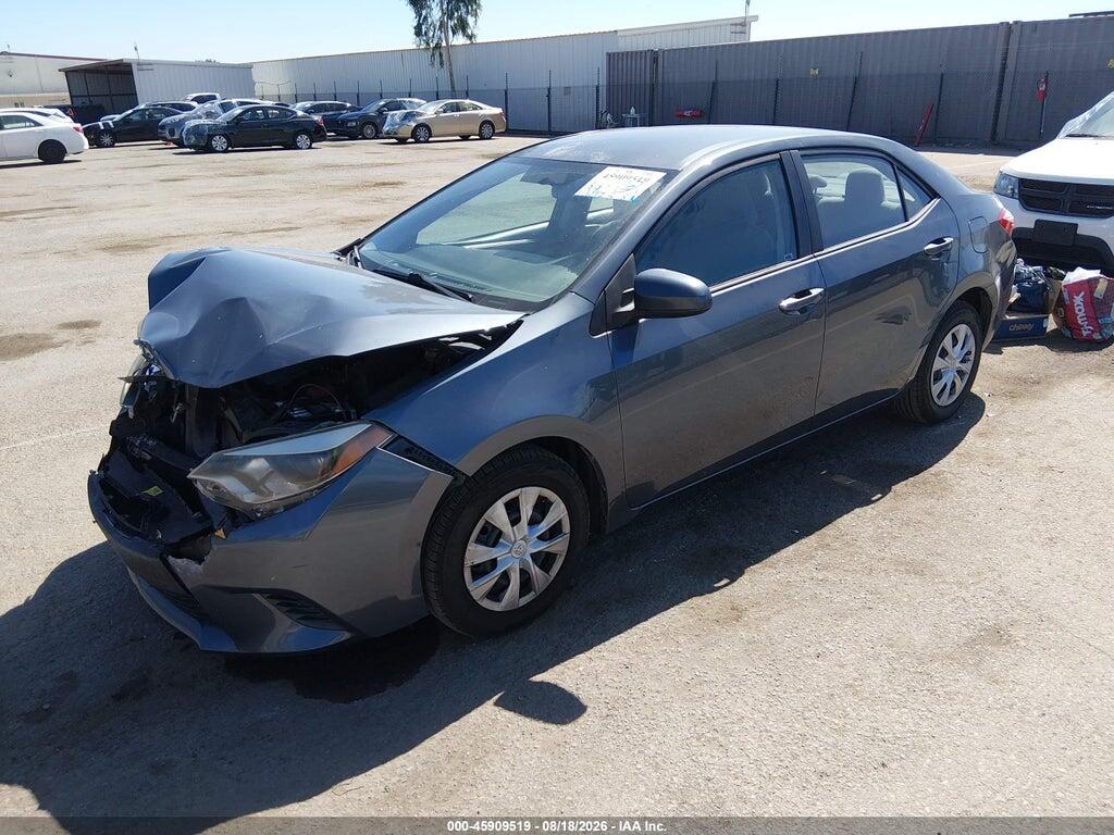 5YFBURHE5FP184075 2015 TOYOTA COROLLA photo no. 2