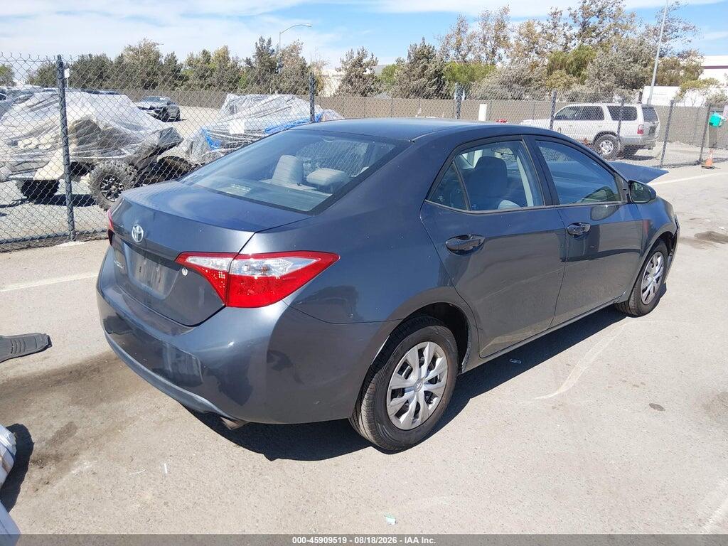 5YFBURHE5FP184075 2015 TOYOTA COROLLA photo no. 4