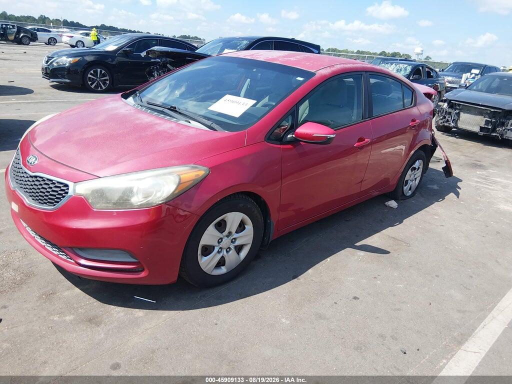 KNAFX4A66F5343209 2015 KIA FORTE photo no. 2