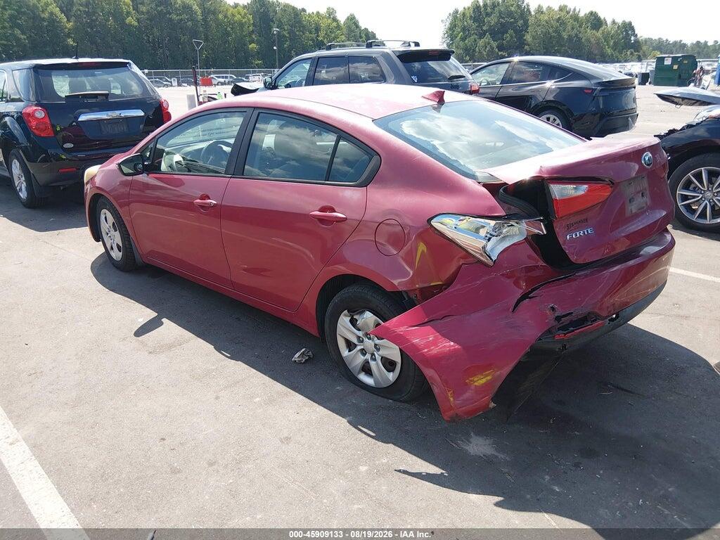 KNAFX4A66F5343209 2015 KIA FORTE photo no. 3