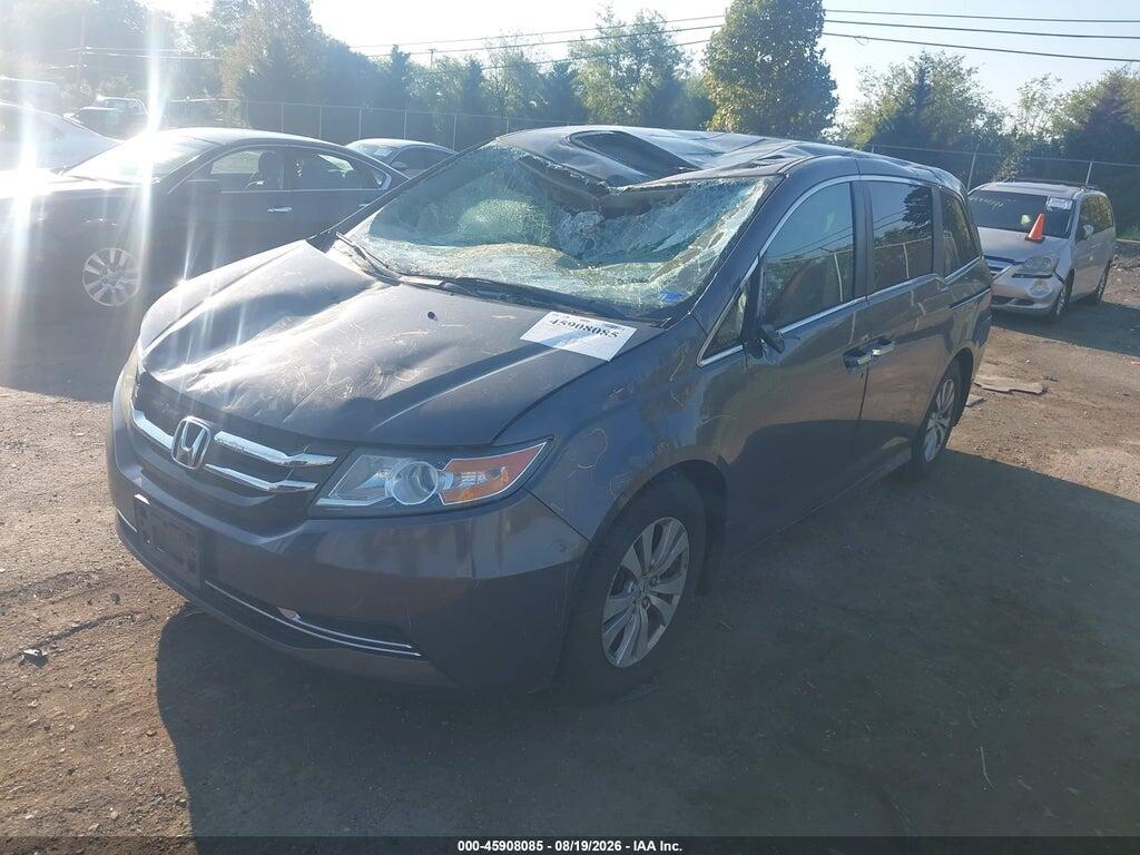 5FNRL5H64FB030455 2015 HONDA ODYSSEY photo no. 2