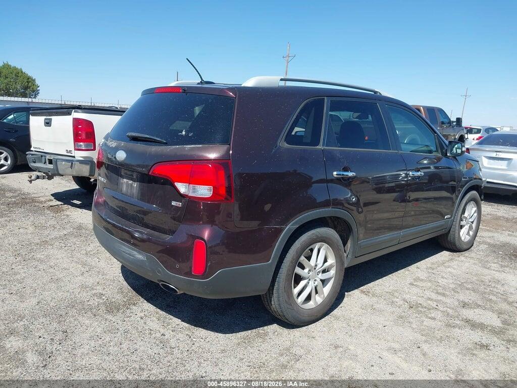 5XYKTCA69EG438893 2014 KIA SORENTO photo no. 4