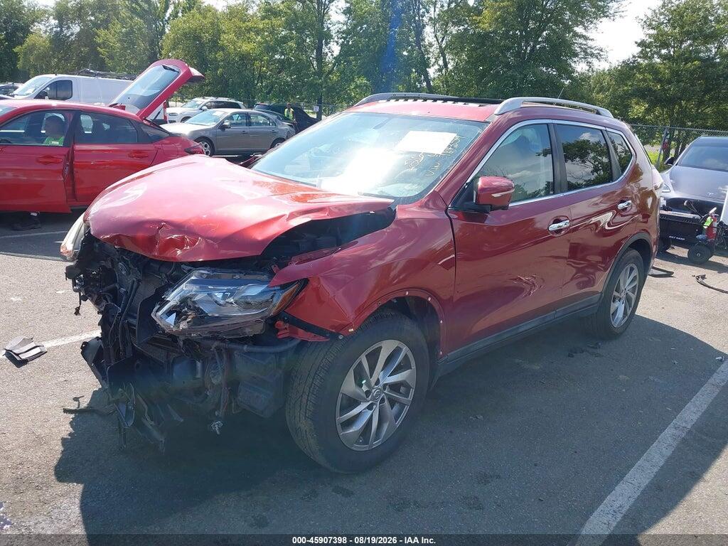 5N1AT2MV6FC784359 2015 NISSAN ROGUE photo no. 2