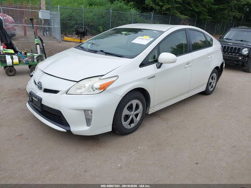 JTDKN3DU1F1885742 2015 TOYOTA PRIUS photo no. 2
