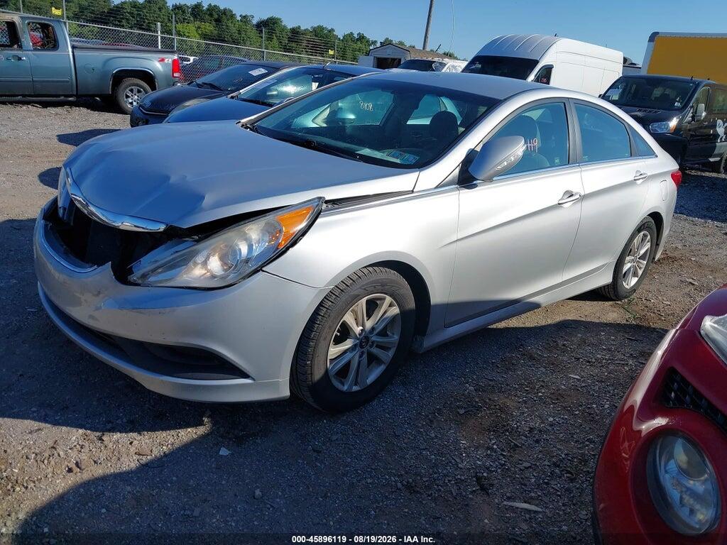 5NPEB4AC7EH813183 2014 HYUNDAI SONATA photo no. 2