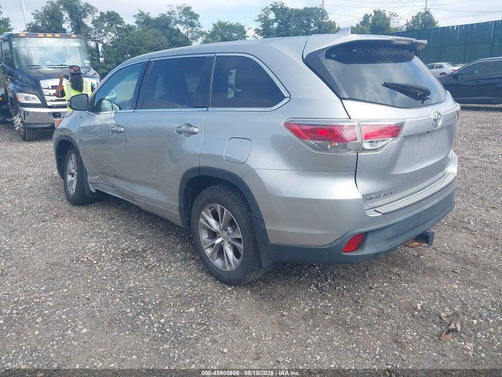 5TDBKRFH6FS112442 2015 TOYOTA HIGHLANDER photo no. 3