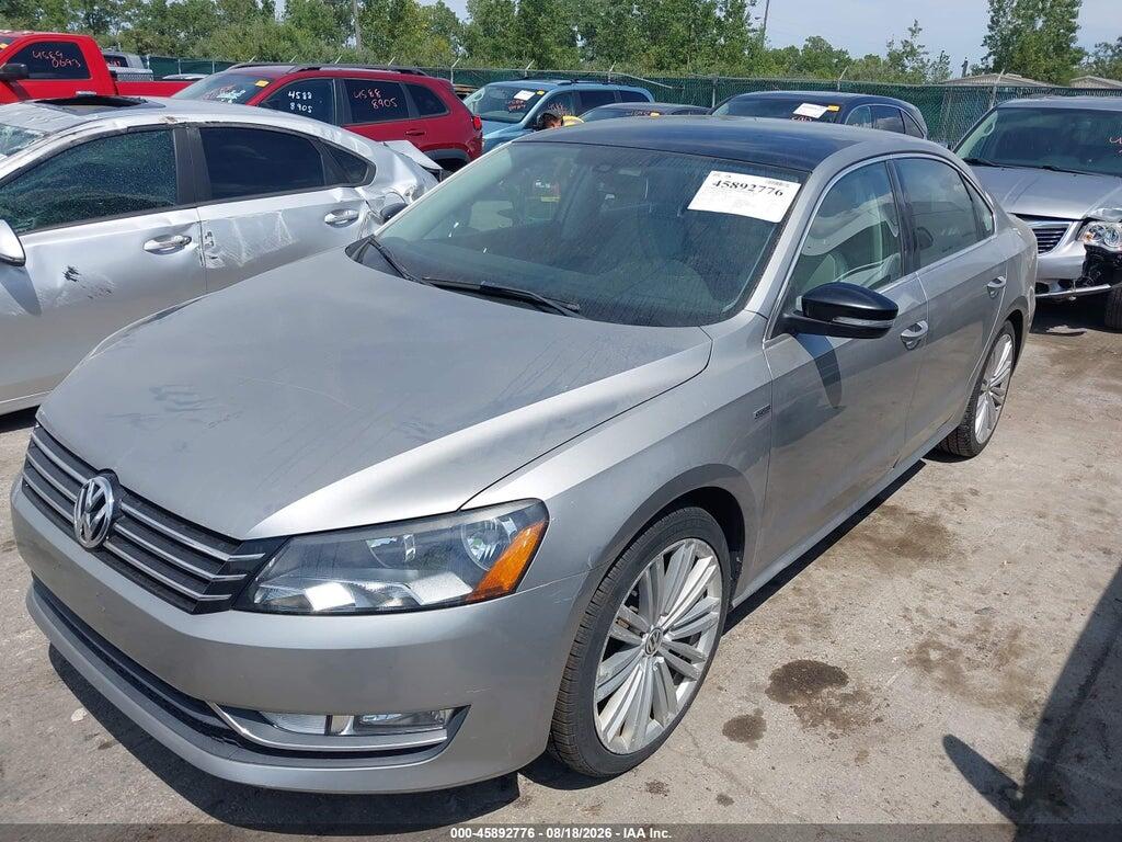 1VWBT7A30EC102628 2014 VOLKSWAGEN PASSAT photo no. 2