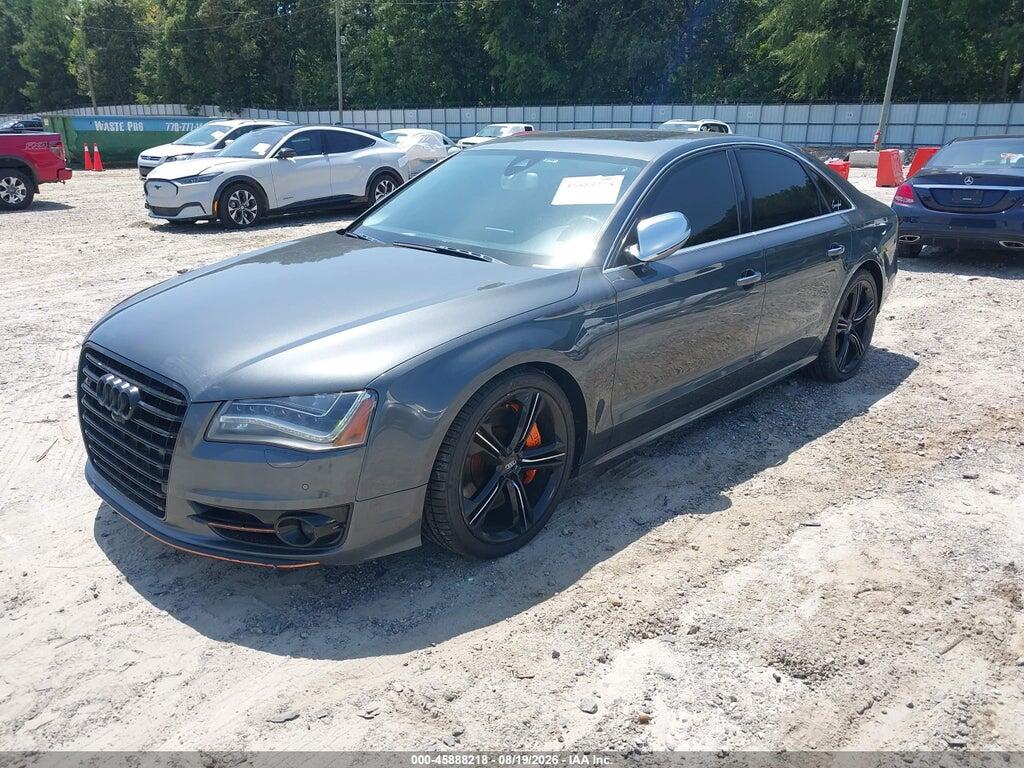 WAUD2AFD3EN003154 2014 AUDI S8 photo no. 2