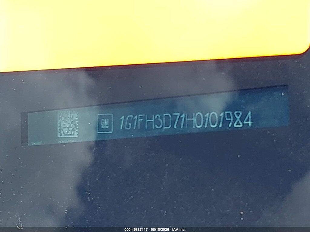 1G1FH3D71H0101984 2017 CHEVROLET CAMARO photo no. 9