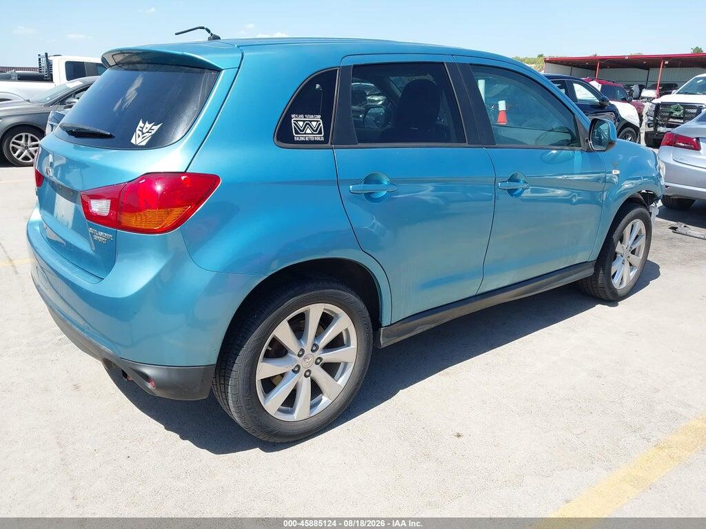 4A4AP3AU9EE031270 2014 MITSUBISHI OUTLANDER SPORT photo no. 4