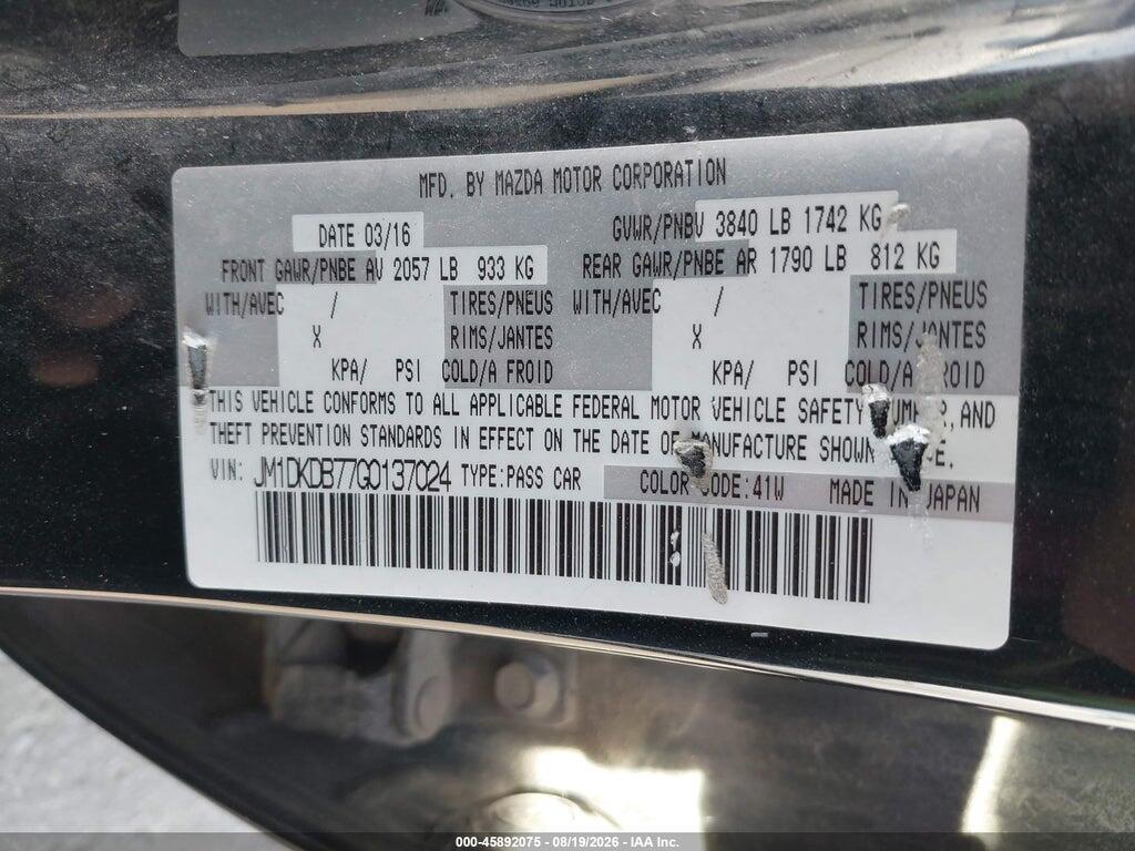 JM1DKDB77G0137024 2016 MAZDA CX-3 photo no. 9
